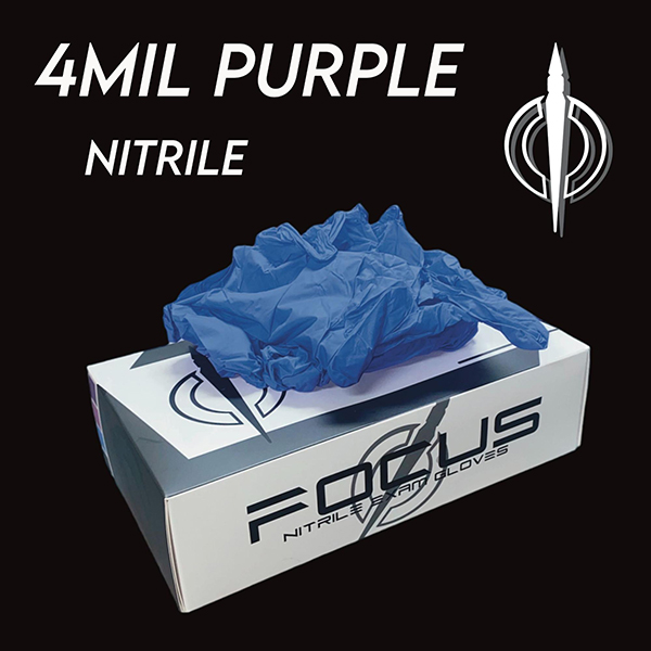 4 Mil Purple Nitrile