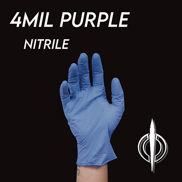 4 Mil Purple Nitrile