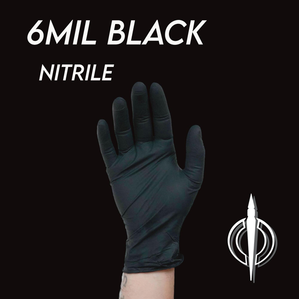 6 Mil Black Nitrile
