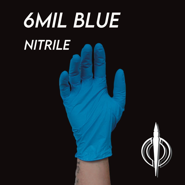 6 Mil Blue Nitrile